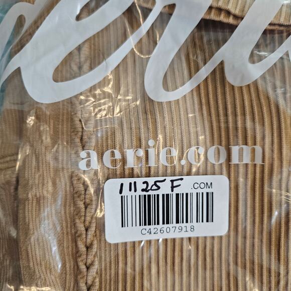 NWT Offline by Aerie Hi Rise Ribbed Braided Leggings Sz Medium - Picture 8 of 8